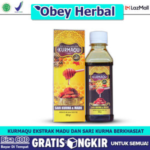Kurmaqu Original - Madu Qurmaku Asli Yang Aman Ekstrak Madu Dan Sari Kurma Berkhasiat Atasi Segala Macam Penyakit Dengan Madu Murni Kurmaqu