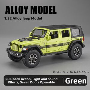 Alloy Sound and Light Off-Road SUV Toy Car Detachable Top