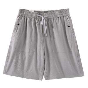 Enjeolon | Check Pattern Wrinkle Resistant Casual Shorts Summer
