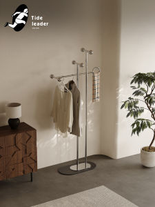 Italian Minimalist Luxurious Steel Standing Coat Rack