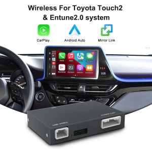 ANYFAR Wireless Carplay Android Auto For TOYOTA Touch2 Entune2.0 Highlander Tundra Sienna Prius Yaris Camry CHR Module