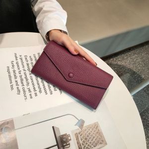 SIFULUN | Genuine Soft Leather Long Wallet Handbag Large Capacity Phone Slot