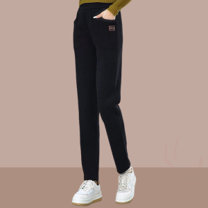 High Waist Slim Fit Casual Pants Large Size Fashionable Spring 2025 Early Trendy Harlan Pants Pocket Detail Other Material