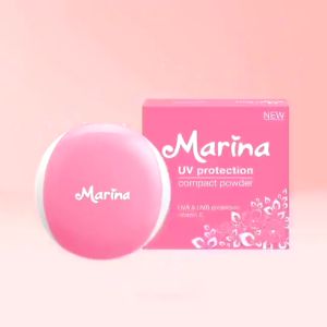 Marina Compact UV Brighten UP 12gr - Bedak Padat