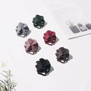 Jedai Doff 8cm Pilih Warna Jepit Rambut Matte Cakar 4 Jepit PonI