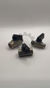 Stop Kran Mini Ball Valve 1/8 1/4 3/8 1/2 Inch Bras Drat Luar / Dalam M-M F-F F-M