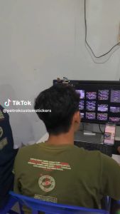 STRIPING SEMI DECAL MOTOR HONDA CRF 150 L / STIKER LIST SEMI DECAL HONDA CRF 150 L