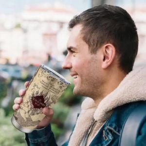 20/12Oz reigns game Stainless Steel Vacuum Tumbler Double walled with Lid outdoor water bottle keep Cold Hot Gift Retro map cup