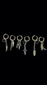Anting Titanium Pria & Wanita Model K-POP Terbaru