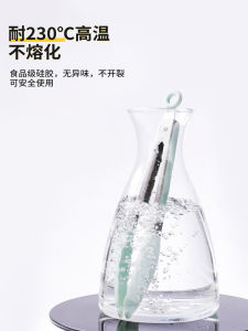 High Temperature Resistant Silicone Stainless Steel Food Tongs Kitchen BBQ Grill Steak Cooking Anti-Scalding Clamp Tool