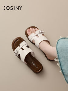 Josiny | Flatform Strappy Flat Sandals for Women