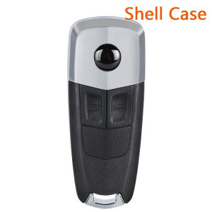 KEYECU Remote Key Shell Case Housing for Opel Astra GTC TT 2-Door Roadster Zafira 2 Buttons Without Logo