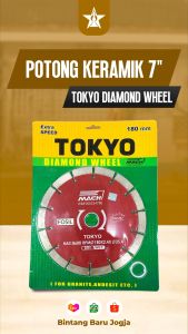 MATA POTONG BETON 7 IN MATA POTONG KERAMIK 7 IN TOKYO Pisau Potong Beton 7" Tokyo MURAH