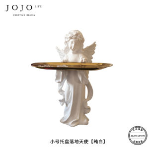 Jojos L. PD · Maidens · Ornaments For Home Young Adult Angel Tray Desktop Sculpture | Young Adult