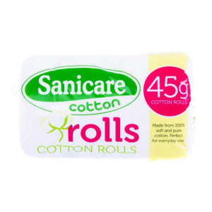 Sanicare Cotton Rolls 45g