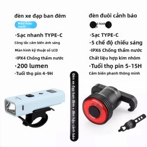 TOSUOD | Đèn Đèn Trước Xe Đạp Chống Nước Công Suất Cao