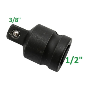 Bộ Chuyển Đổi Ổ Cắm Cờ Lê khí Nén Đa Năng Từ 1/2 Thành 3/8 inch Khớp Nối Chuyển Đổi Bộ Phận Dụng Cụ Vặn Đai Ốc