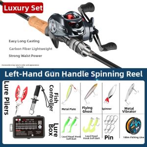 WEW | New Lure Fishing Rod Spinning & Baitcasting Combo