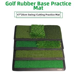 Indoor Golf Swing and Chipping Practice Mat 1 Tee Hole