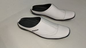 GIROTTI slop bustong putih sulam pria/sepatu sendal habib dan santri
