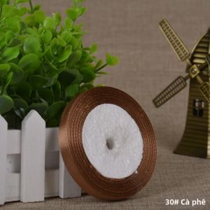 25 Thước/Cuộn 10 Mm Satin Ruy Băng Cho DIY Handmade Trẻ Em Bện Tóc Đám Cưới Sinh Nhật Tặng Bao Bì Trang Trí Polyester