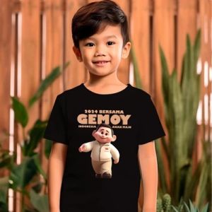 Kaos anak Prabowo gemoy indonesia menuju gemoy