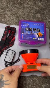 ไฟฉายคาดหัว 1200 W ไฟฉายคาดศรีษะDK-9901 ลุยฝน ส่องไกล 4000 เมตร อุปกรณ์แข็งแรง ทนทาน ไฟฉายคาดหัวแรงสูง ไฟส่องกบหาปลา