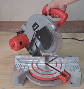 XPower 1800W 5500RPM 255mm Miter Saw Multi-functional Electric Saw for Wood & Aluminum Profiles Heavy-Duty Aluminum Alloy Cutting Tool | XP-MS255B