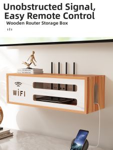 NAIFUNA | Multi-functional Device Organizer TV Box Router Storage Shelf