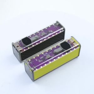 Gaqqee | Vỏ Pin Mecha 225W Trong Suốt 8x18650 Vỏ Sạc Dự Phòng Không Cần Hàn Cổng Type-C Kép Hỗ Trợ Chế Độ Dòng Điện Thấp Cho Điện Thoại Di Động