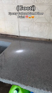 ✨60-Years Durable✨GO0TI Epoxy Colored Sand Self Leveling Flooring Paint High Gloss Wear-Resistant Imitation Marble Paint Suitable For Bathroom Ceramic Tile Cement Topcoat Household Concrete Ground Wall Waterproof and Anti-skip