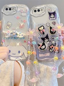 Anti-Fall TPU Phone Case for OPPO AX5 A12e A3S A5 Realme C1 Cartoon Relief Texture Couple Protective Cover Cute Design