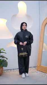 RAINCOAT JAS HUJAN Dewasa Terbaik Pria Wanita GRACIO Mantel Anti Rembes