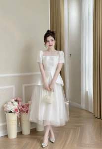 50 Đầm Dự Tiệc Cao Cấp Chất Liệu Thoải Mái Phối Ren Mềm Mại Cho Nữ