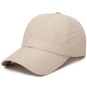 Lightweight Plain Dad Hat Summer Mesh Baseball Caps for Men Women Breathable Quick Dry Sun Hat Sport Running Hats