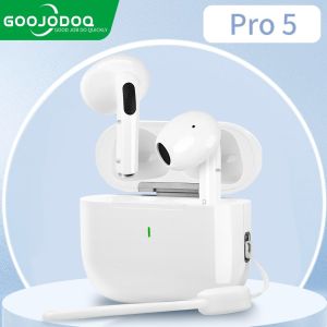GOOJODOQ J201 Wireless Earphone Bluetooth Pro 5 Earphone Headset Bluetooth 5.3 BT Handset Bluetooth Earpods for Android Earphones for Headset