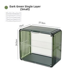 AMU·PIGGY | Dustproof Transparent Display Case Multi-level