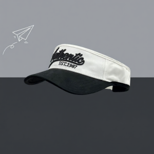 Trendy Letter Embroidery Sun Protection Visor Cap