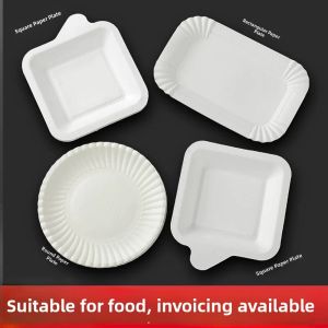 Disposable Thickened Painting Cake Plate