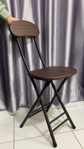 ORANGE Kursi Lipat Portable Kursi Sholat Lipat Folding Chair Kursi Makan Lipat Bangku Lipat Portable