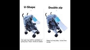 SG-Baby Stroller Push chair Pram Universal Waterproof Wind Dust Shield Rain Cover