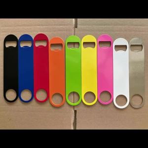 Mini Durable Beer Bottle Opener Stainless Steel Flat Speed Bottle Cap Opener