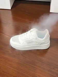 Warrior | Summer Breathable Match Skirts White Thick Sole Sneakers