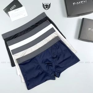 Quần lót nam quần boxer Basic nhiều màu chất thun lạnh kháng khuẩn co giãn 4 chiều phong cách nam tính - Underwear Men