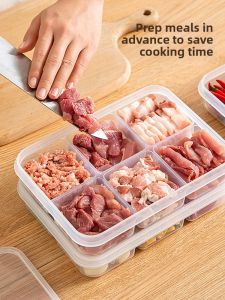 HALEXIONG | Compartmentalized Freezer Food Storage Box