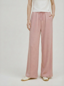 INMAN | Elastic Rope Drawstring Straight Leg Pants