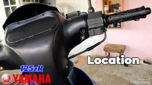 Yamaha y125zr rear handle cover rubber getah (1pcs)
