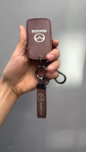 Ốp Da Chìa Khóa Xe Mazda 2 3 6 CX-5 CX-8 CX-3 CX-30 2022 2023 2024 3 màu lựa chọn Lịch Sự Sang Trọng Bền Bỉ