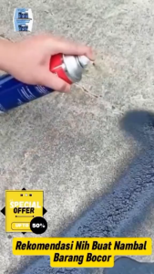 Semprotan Anti Bocor Waterproof 700ML Tahan Air | Cat Spray Penambal Dinding Atap Ajaib