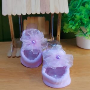 Paket 3PCS Kaos Kaki & Sepatu Bayi: Ayvin Kaos Kaki Bayi Usia 0-12 Bulan
